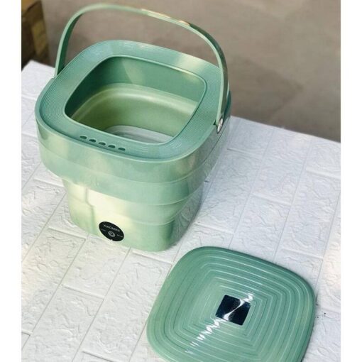 Mini Foldable Electric Washing Machine β Portable Laundry Solution