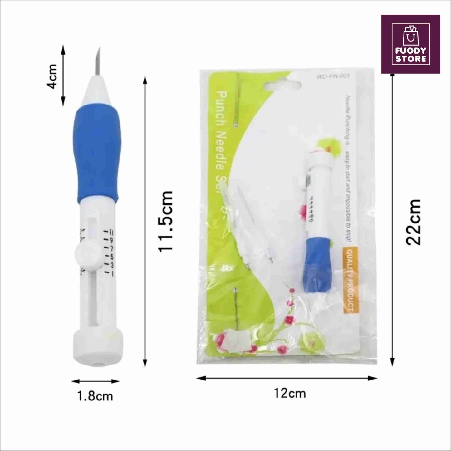 Complete Embroidery Kit for Clothes & Decor | All-in-One Kit