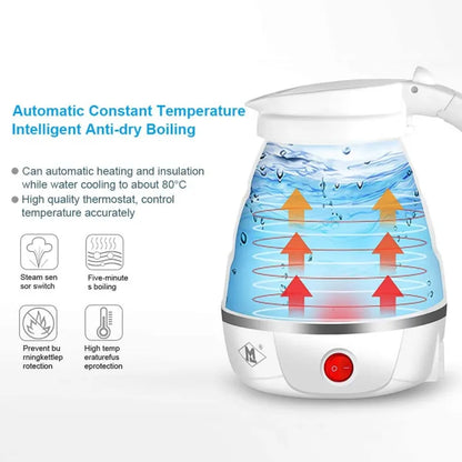 Foldable Electric Kettle -1000ML ( Full Size)